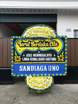 Papan Bunga Duka di Gunung Jati